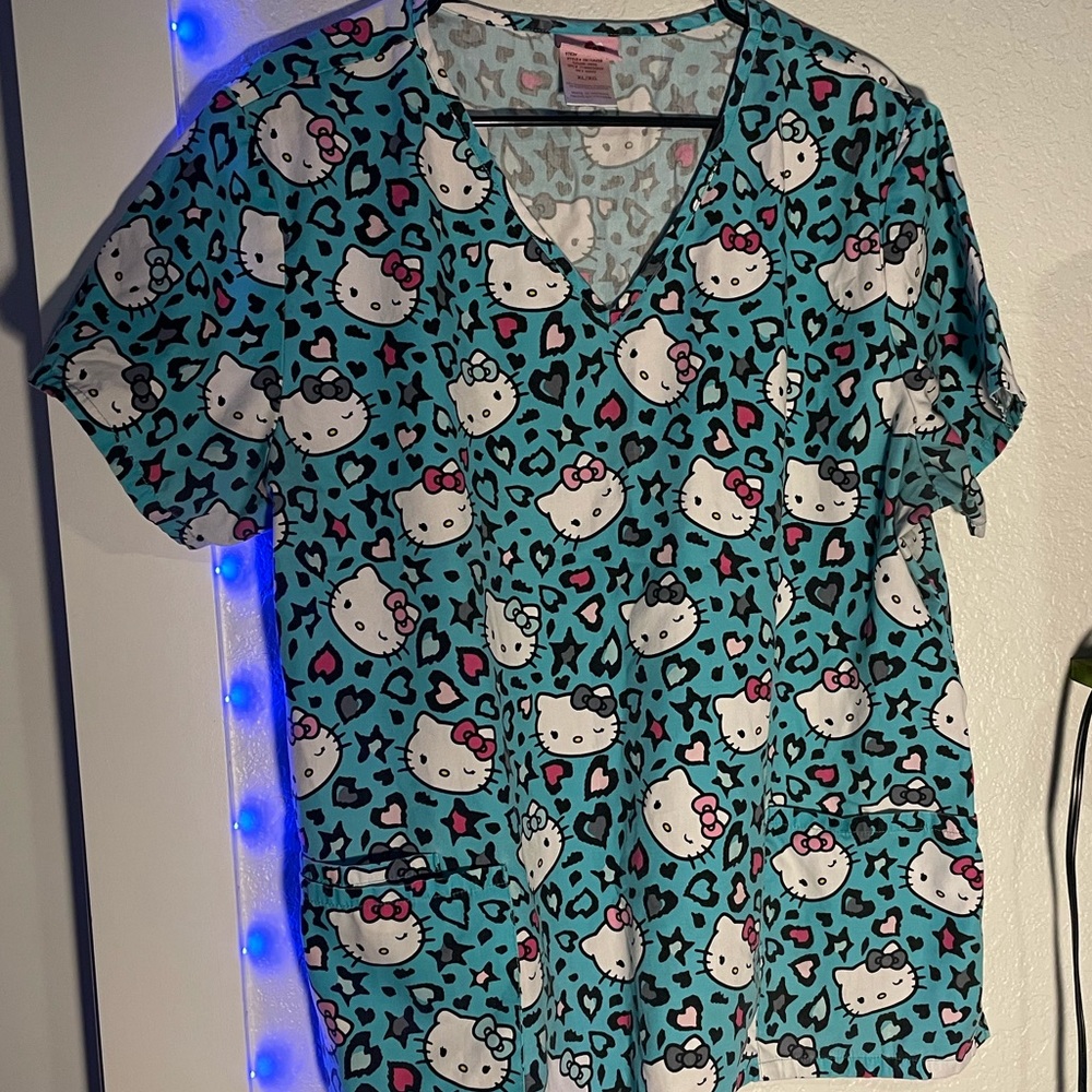 Hello Kitty Scrub Top